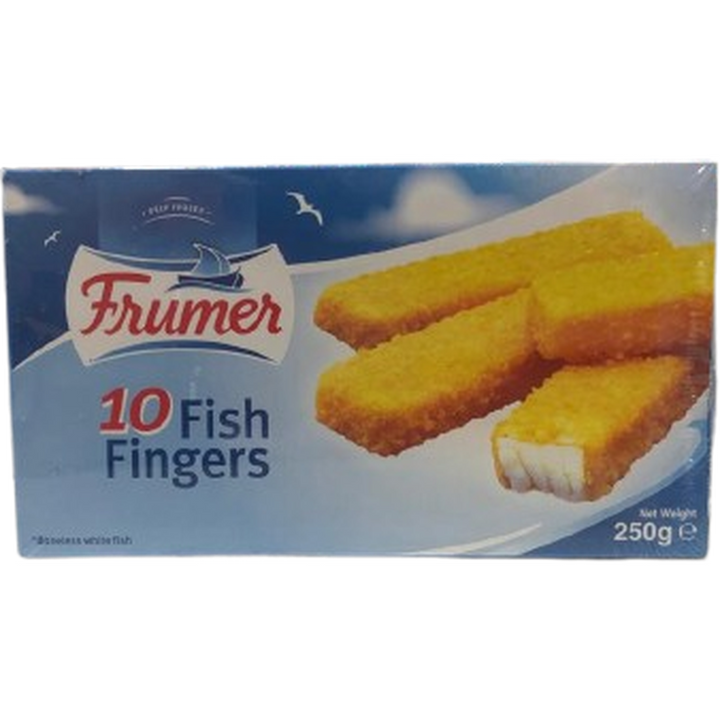 FRUMER 10 FISH FINGERS 250G