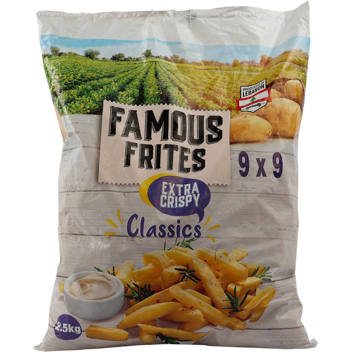 FAMOUS FRITES 2.5KG