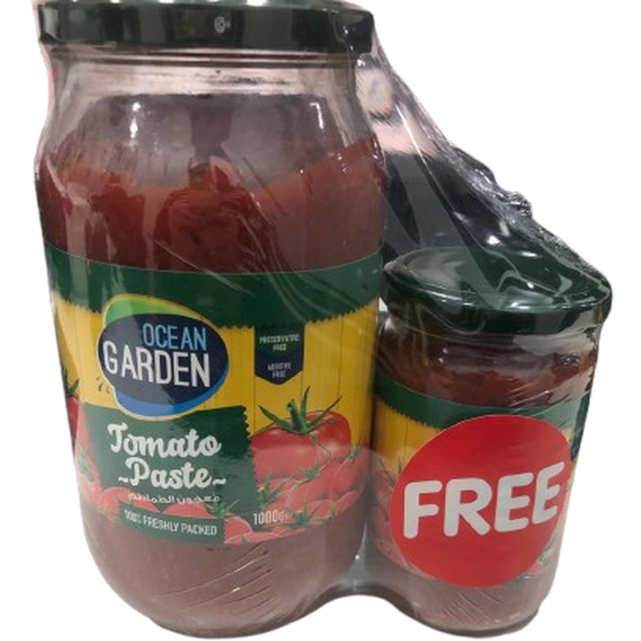 OCEAN GARDEN TOMATO PASTE 1KG + 300G FREE