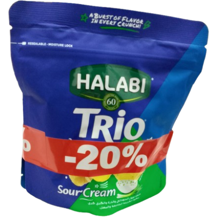 HALABI TRIO 150G*2 SOUR CREAM @20%