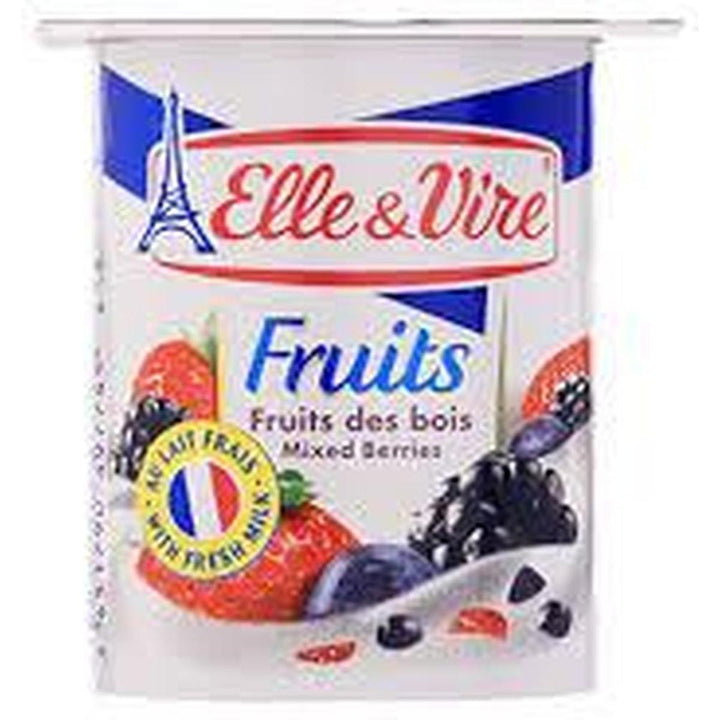 ELLE VIRE DESSERT MIXED BERRIES  125gr