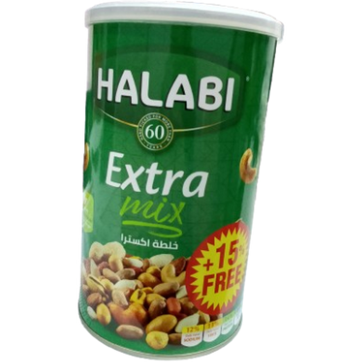 HALABI CAN 400G EXTRA MIX +15% FREE