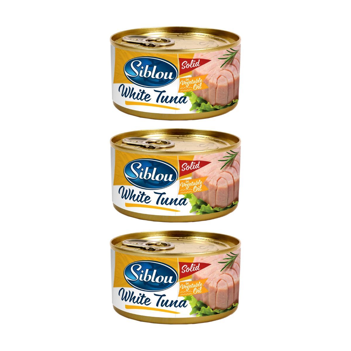 Siblou Tuna In Vegetable Oil 185g *3 @ S.P.