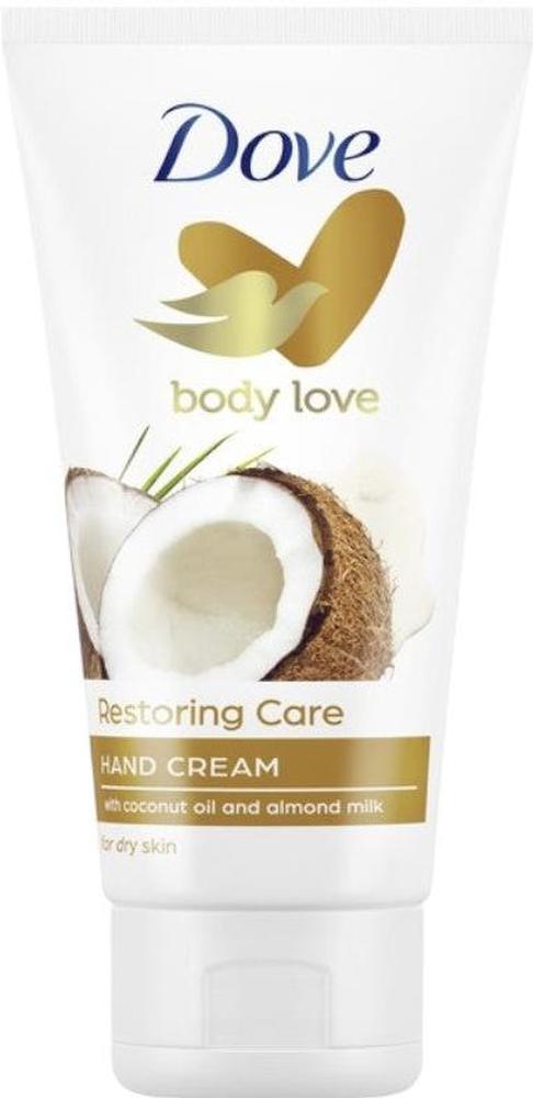 DOVE RESTORING CARE COCONUT OIL&ALMOND MILK HAND CREAM 75ML