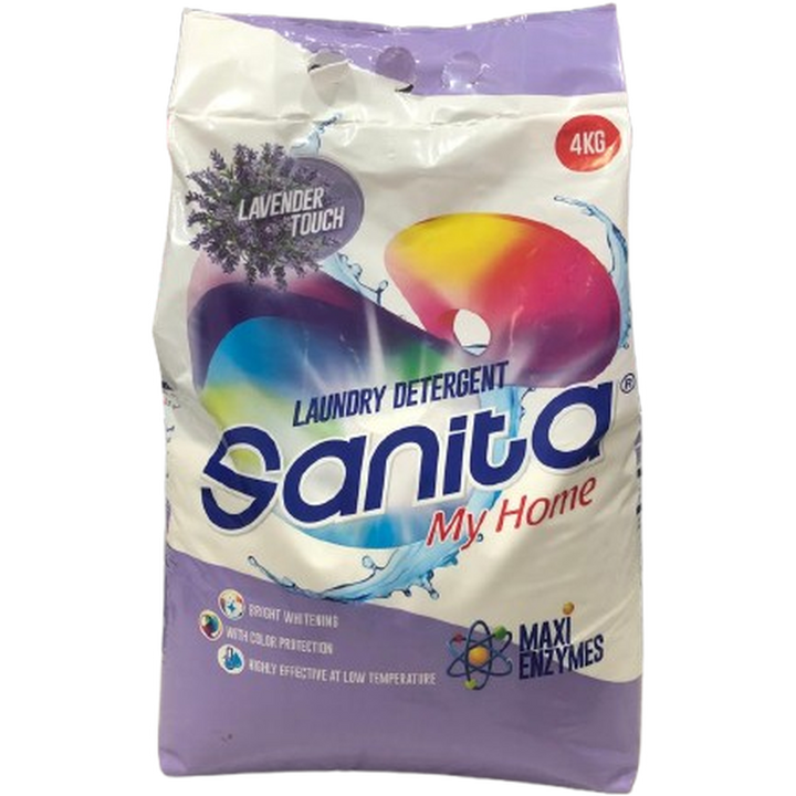 SANITA POWDER LAUNDRY 4KG LAVENDER