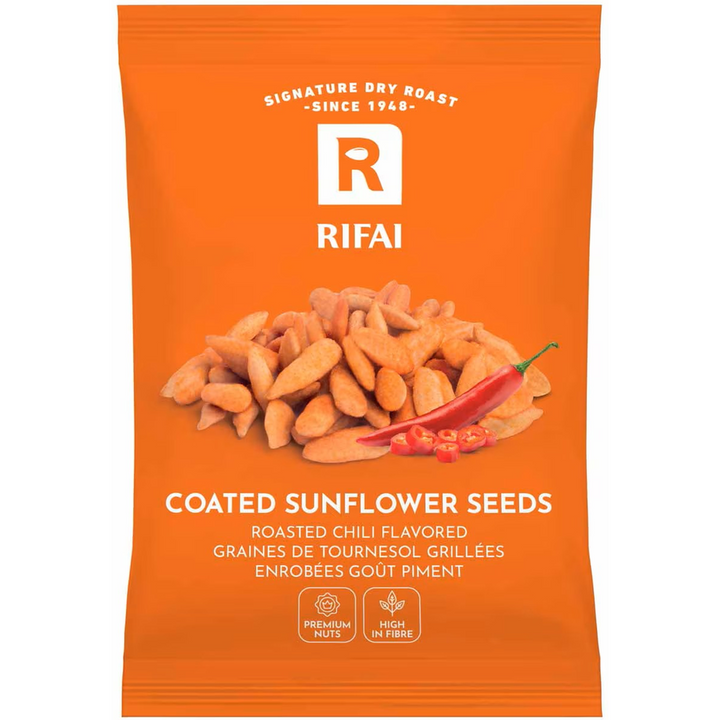 RIFAI COATED SUNFLOWER SEEDS CHILI FLAVORED 30G