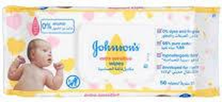 JOHNSON'S BABY WIPES EXTRA SENSITIVE *56