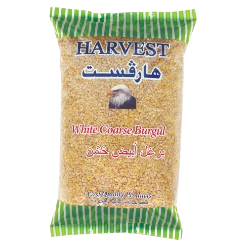HARVEST WHITE COARSE BURGUL1KG