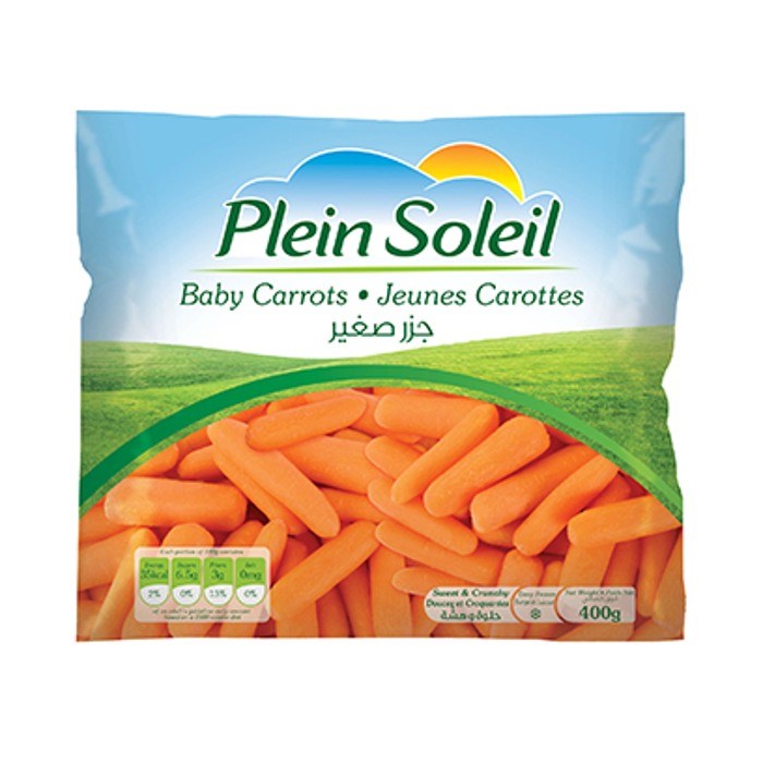 PLEIN SOLEIL BABY CARROTS 400G
