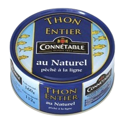 Connetable Thon Blanc Nature 160g