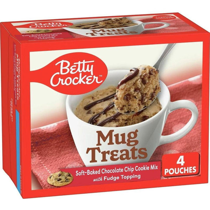 BETTY CROCKER MUG TREATS 394G CHOCO CHIP COOKIE MIX