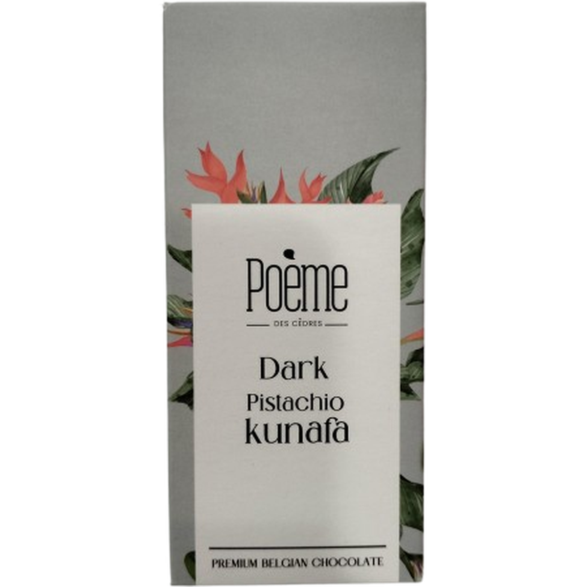 POEME CHOCO BAR 95G DARK PISTACHIO KUNAFA