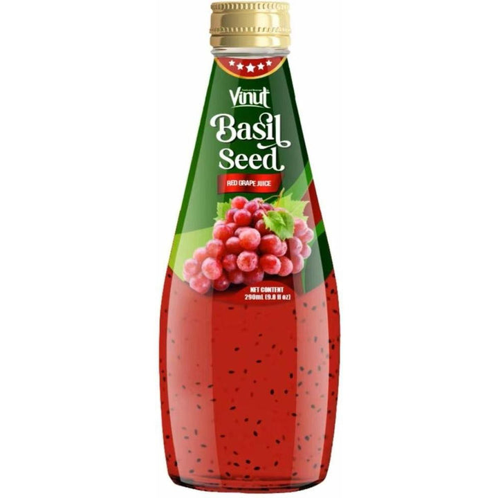 VINUT BASIL SEED JUICE 290ML RED GRAPE