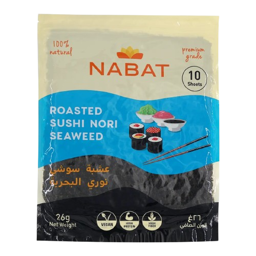 Nabat Sushi Nori Seaweed *10 Sheets