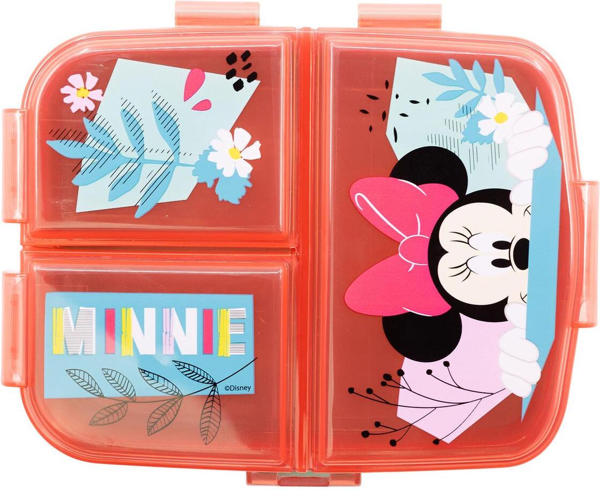 STOR MULTI COMPARTMENT RECTANGULAR SANDWICH BOX MINNIE