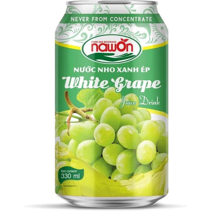 NAWON JUICE DRINK 330ML WHITE GRAPE