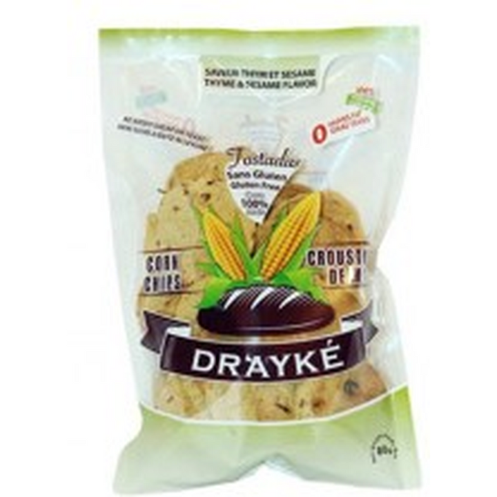 DRAYKE THYME SEASAME BREAD 100G