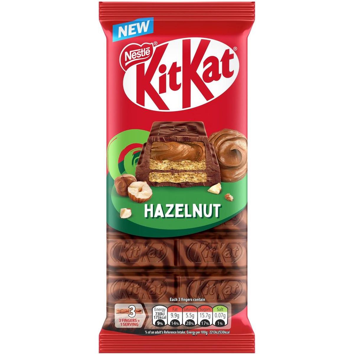 KITKAT CHOCO BAR 99G HAZELNUT