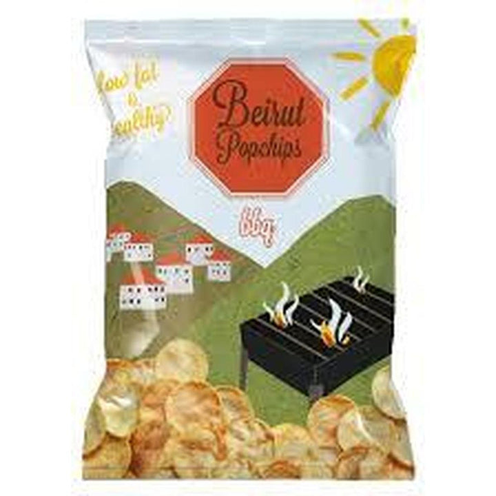 BEIRUT POPCHIPS 50G BBQ LOW FAT &HEALTHY