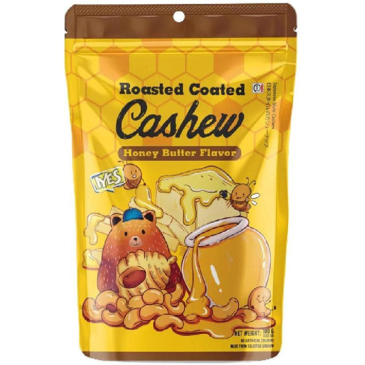LYES ROASTED COATED CASHEW 100G HONEY BUTTER