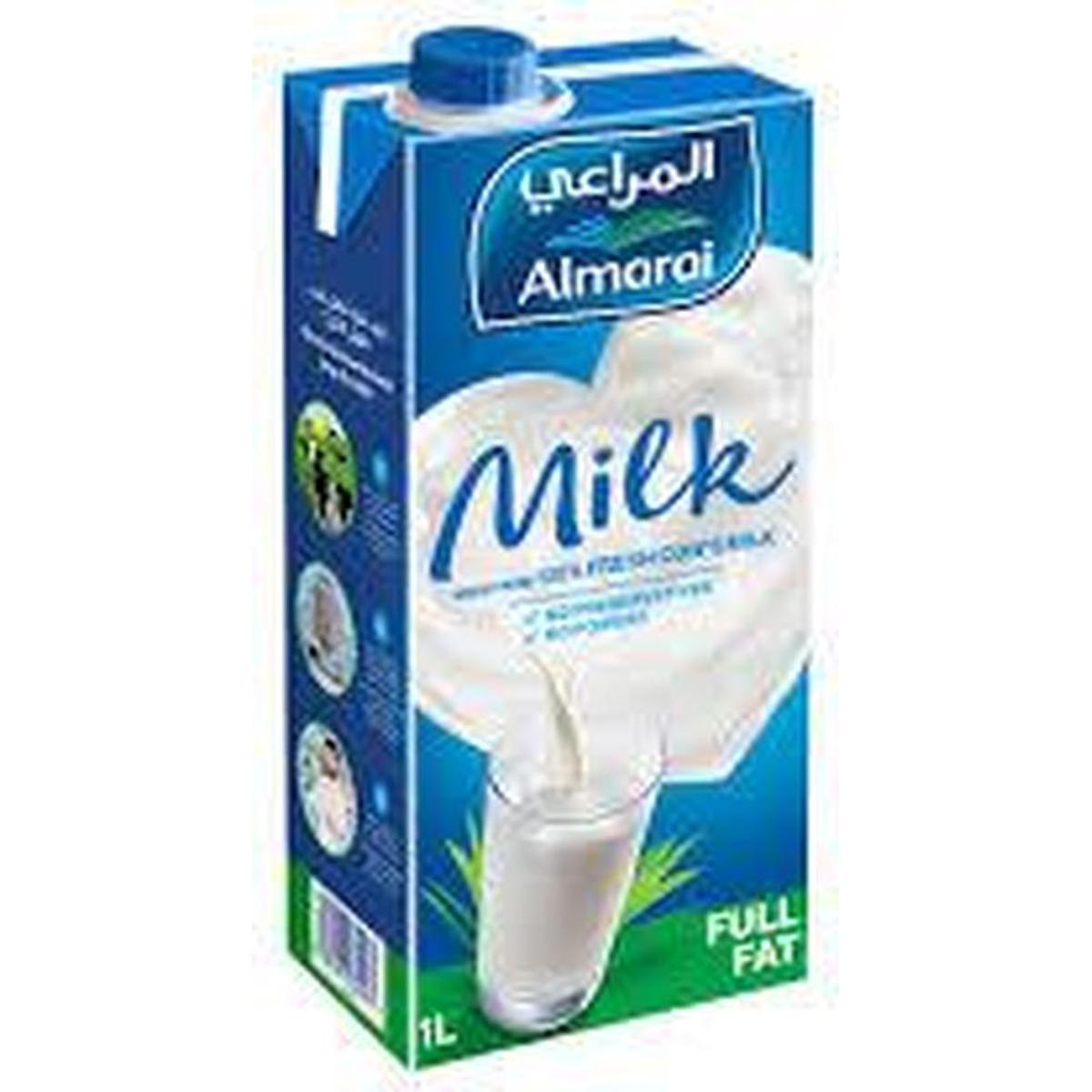 AL MARAI UHT MILK FULL FAT 1L