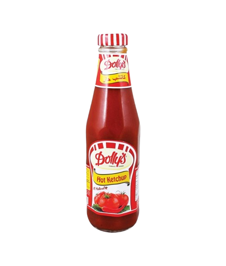Dolly’s Hot Ketchup Glass Bottle 330g