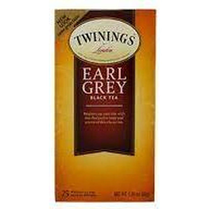 TWININGS EARL GREY TEA 25 SACHETS *2-25%