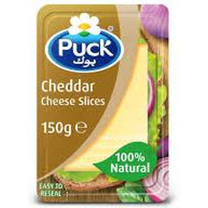 PUCK NATURAL CHEDDAR CHEESE 150G