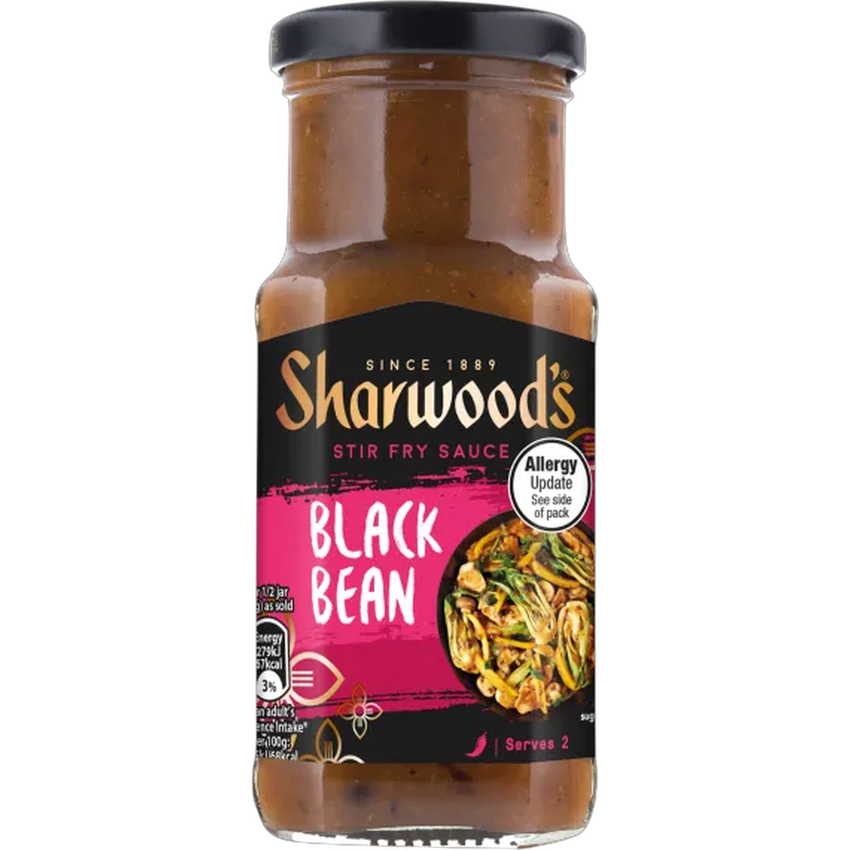 SHARWOOD'S BLACK BEAN SAUCE 195G
