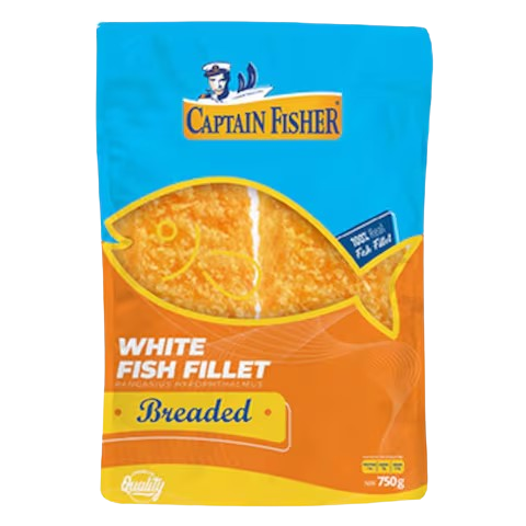 Captain Fisher Crispy Fish Fillet Breaded 750g
