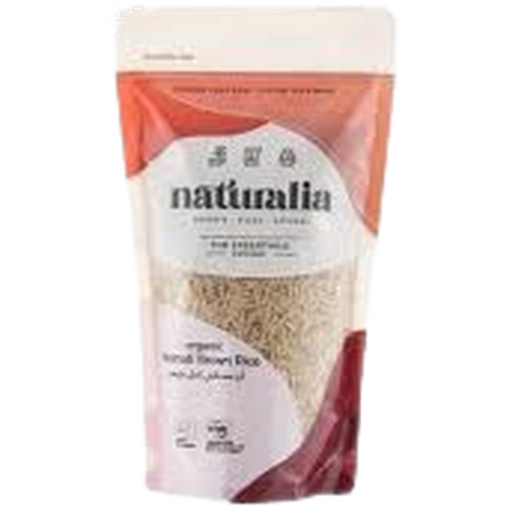 NATURALIA BASMATI BROWN RICE 500G