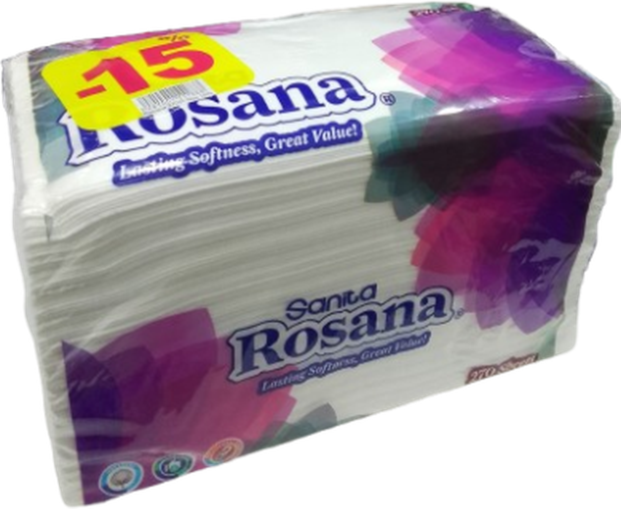 ROSANA TISSUE 270SHEETS -15%