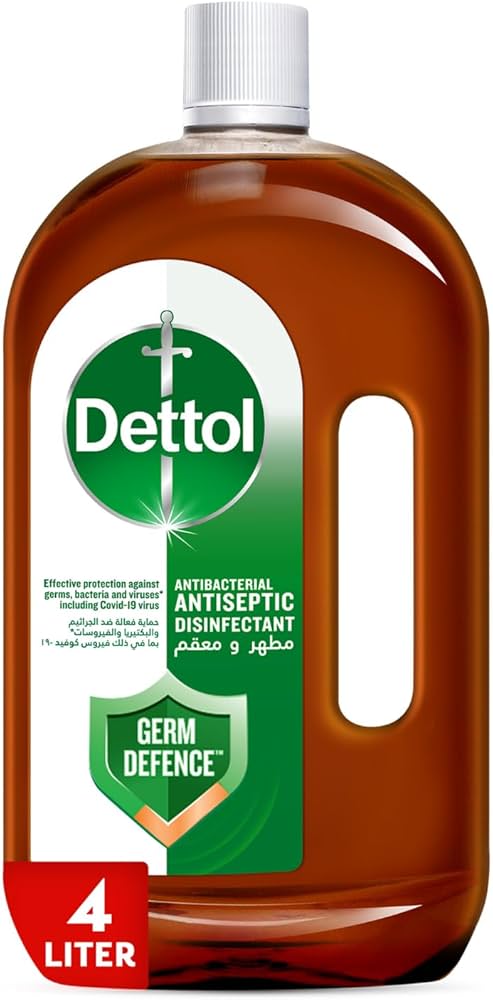 Dettol Antiseptic Disinfectant Original Liquid  4L
