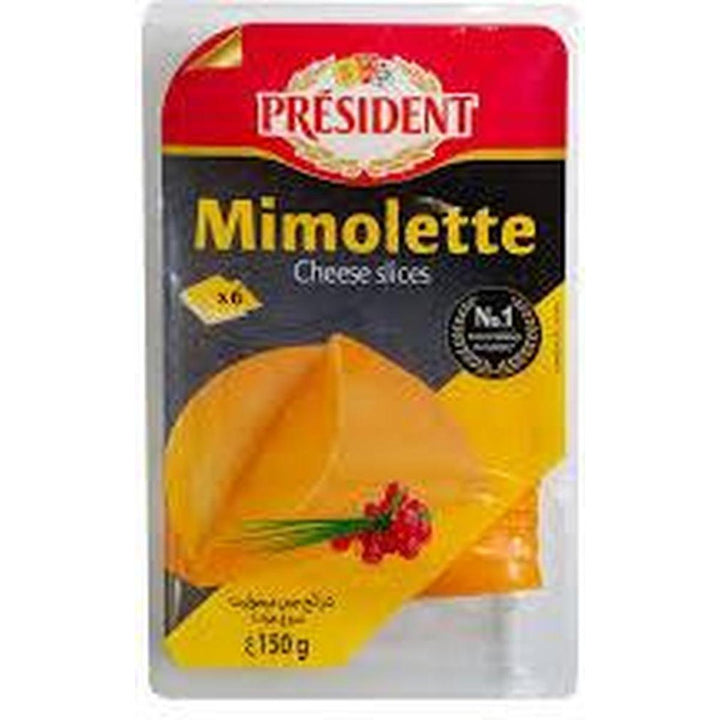 PRESIDENT CHEESE MIMOLETTE SLICES 150G