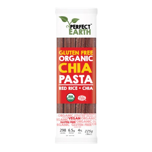 PERFECT EARTH GF ORGANIC RED RICE + CHIA PASTA 225G