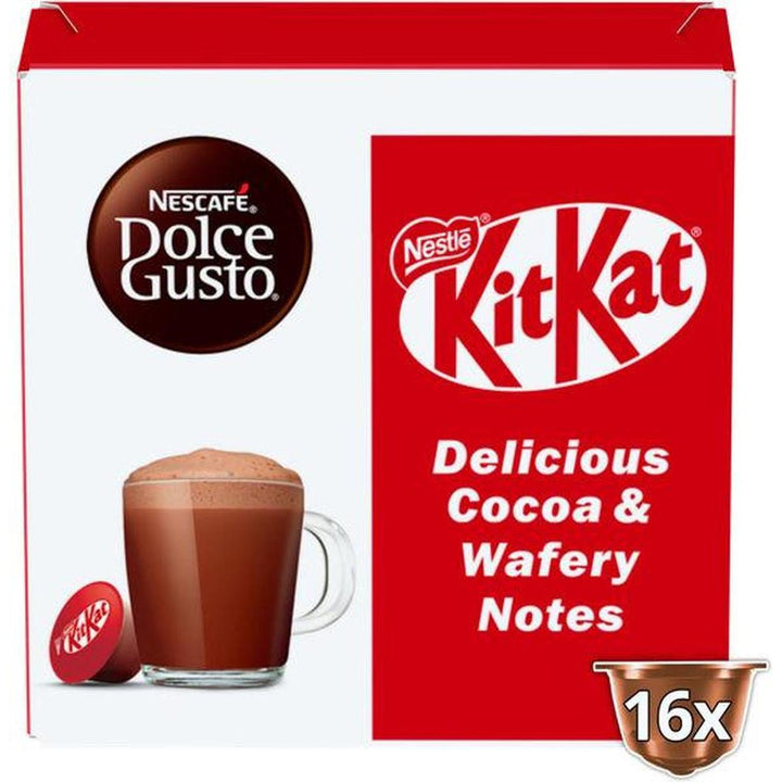 NESCAFE DOLCE GUSTO KITKAT CHOCOLATE PODS *16