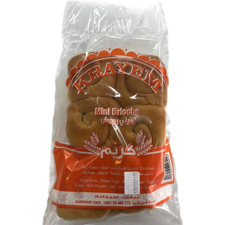 KRAYEM  MINI BRIOCHE *6