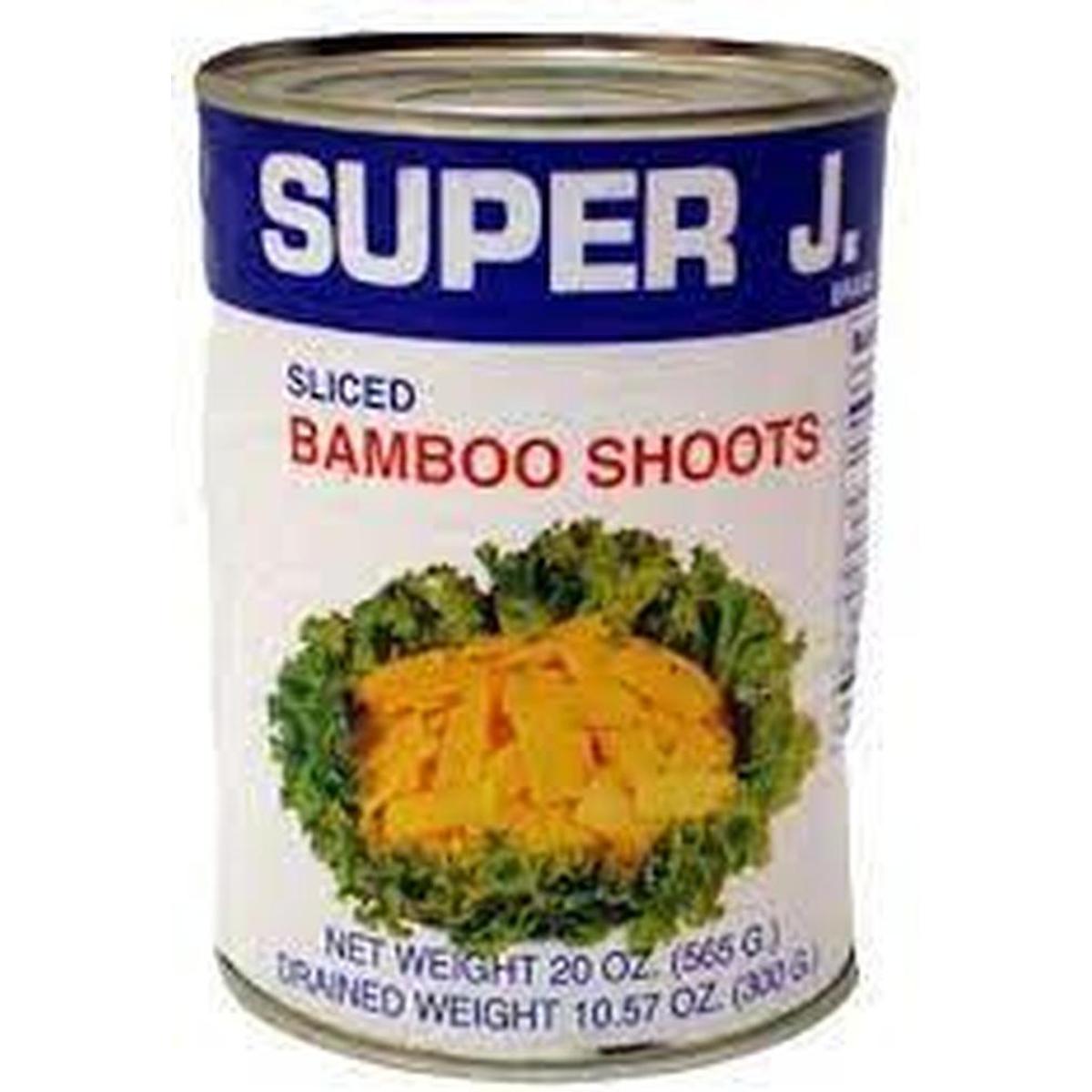 SUPER J. SLICED BAMBOO SHOOTS 565G