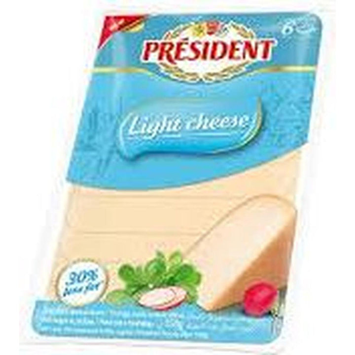 PRESIDENT CHEESE LIGHT SLICES 150G