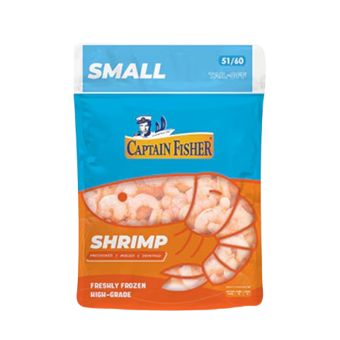 CAPTAIN FISHER COOKED SHRIMPS SMALL 400G