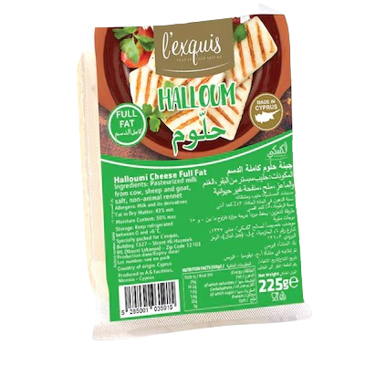 LEXQUIS HALLOUMI FULL FAT 225G