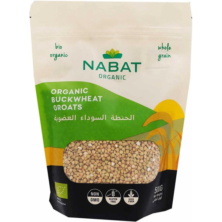 NABAT ORGANIC BUCKWHEAT GROATS 500G