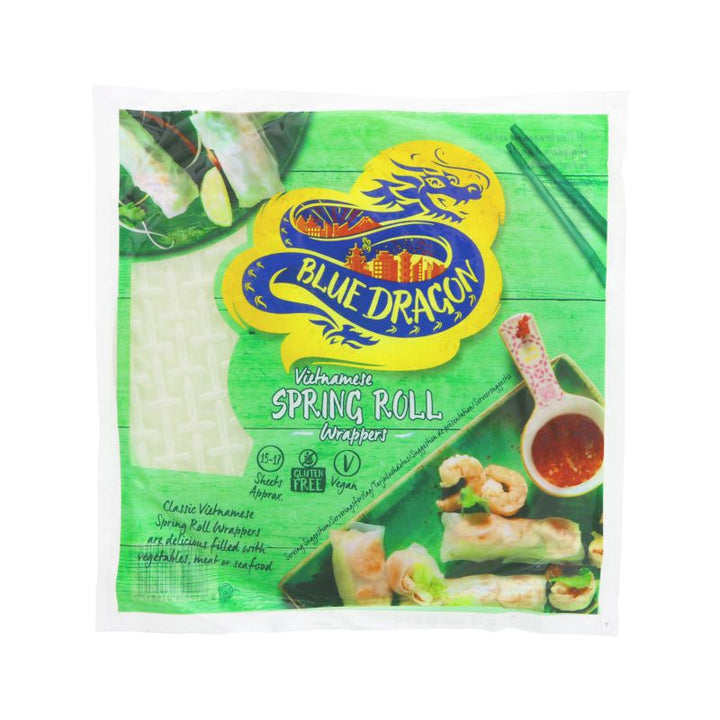 BLUE DRAGON SPRING ROLL WRAPPERS 12 SHEETS