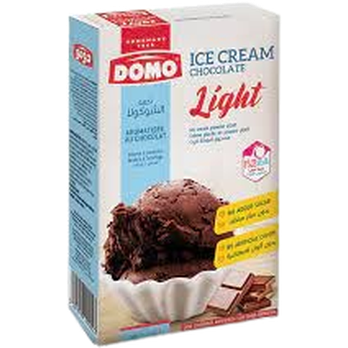 DOMO ICE CREAM LIGHT CHOCO 60G