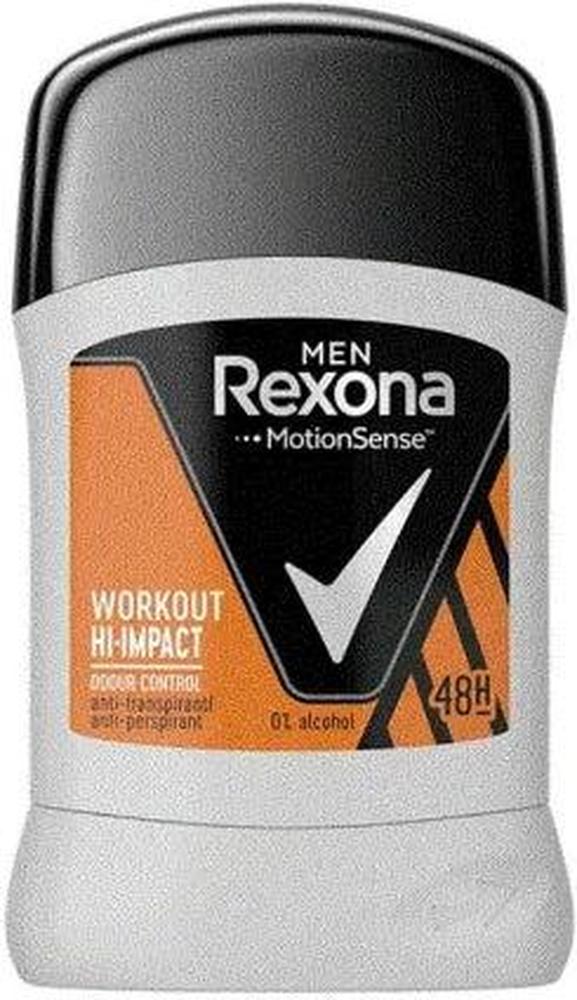 REXONA MEN ANTI-RESPIRANT 40G WORKOUT HI-IMPACT