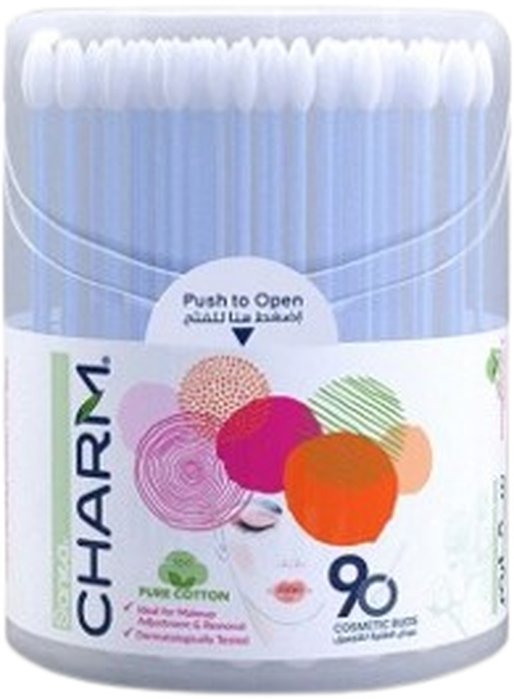 CHARM COTTON COSMETIC BUDS *90