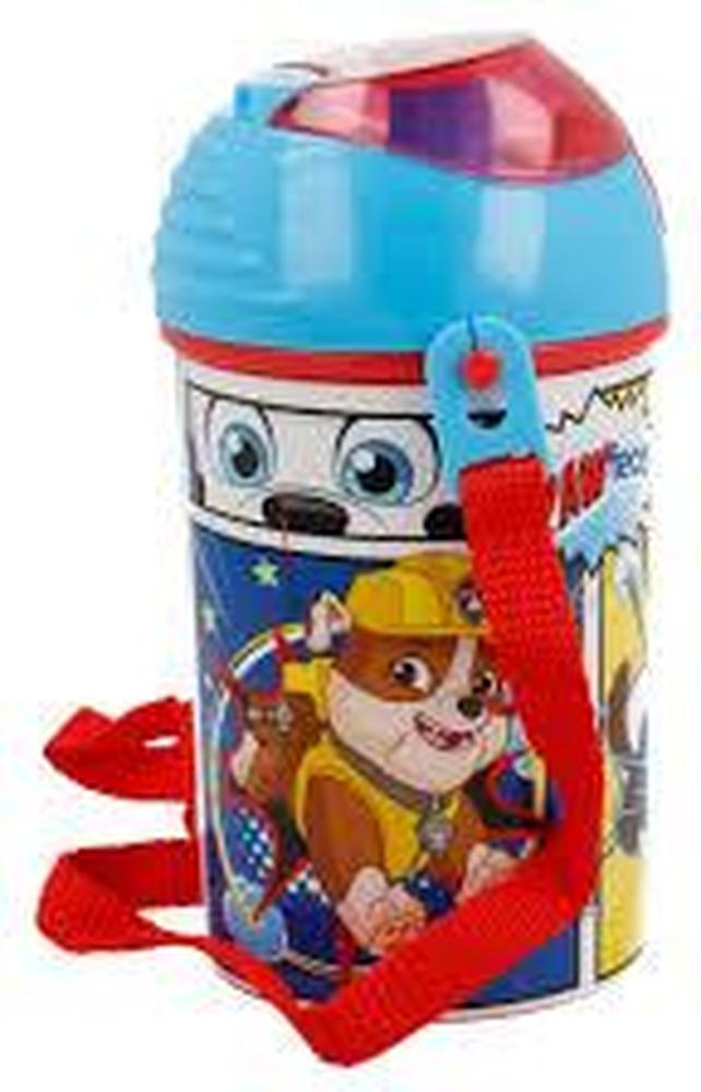 STOR POPUP CANTEEN 450ML PAW PATROL BOY