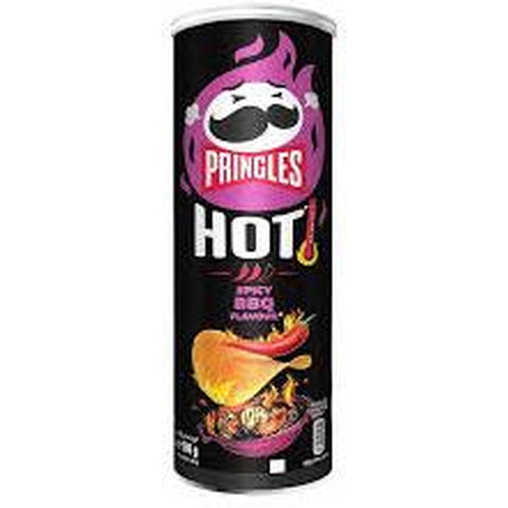 PRINGLES CHIPS 160G HOT SPICY BBQ