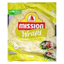 MISSION WRAPS TORTILLAS WHEAT & CORN 420G