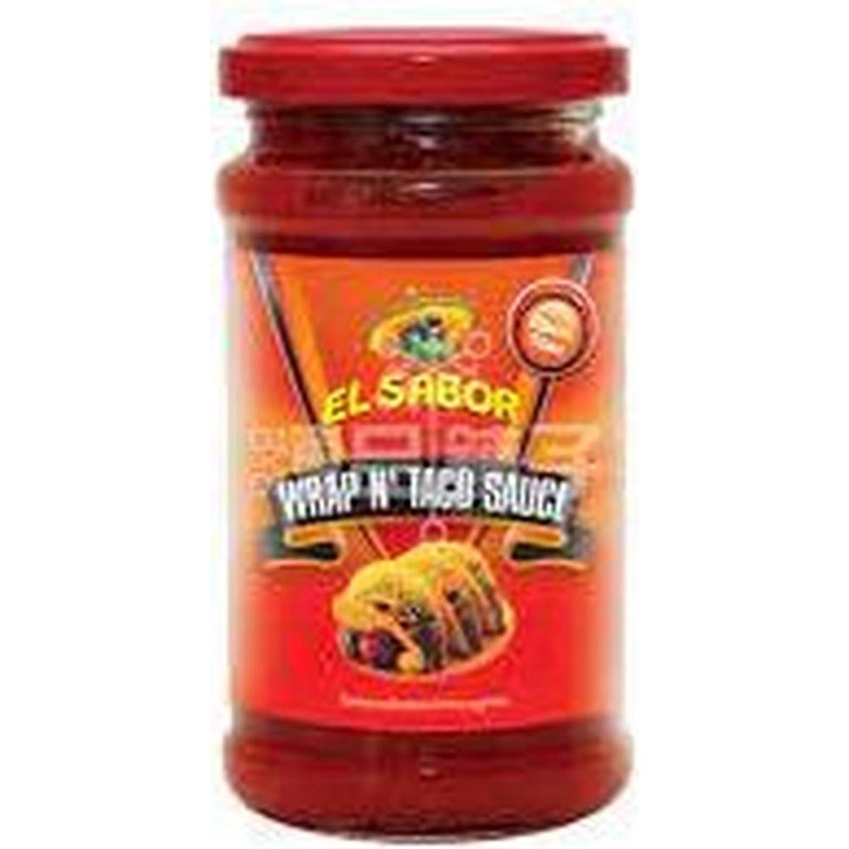 EL SABOR WRAP TACO SAUCE 230G